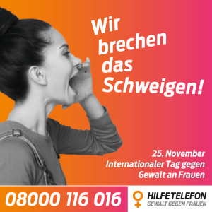 2020_Schweigen brechen_Internationaler Tag gegen Gewalt an Frauen