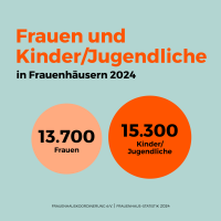 Frauenhaus Statistik | © Frauenhauskoordinierung e.V. (FHK) 